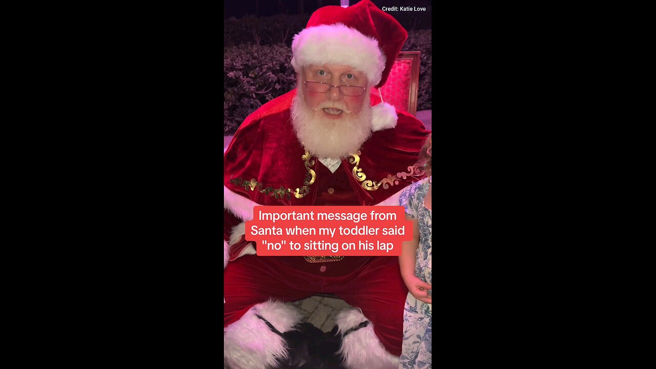 SLEIGHING IT: Santa wins the internet after his response to a 3-year-old gir.