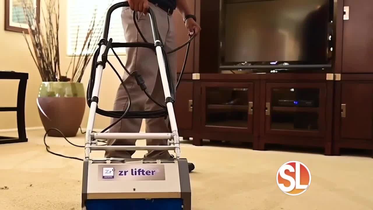 Porter Trepanier says Zerorez® removes deeply embedded soil from carpet