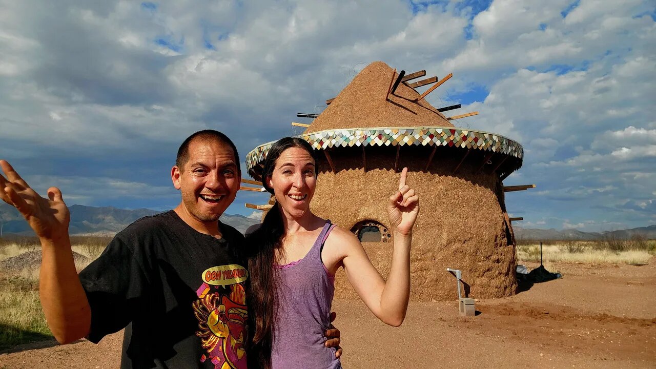 THIS Is How We're Protecting Our Earthbag Dome Home