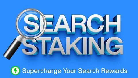 Supercharge Your Search Rewards To Earn More PRE With Search Staking