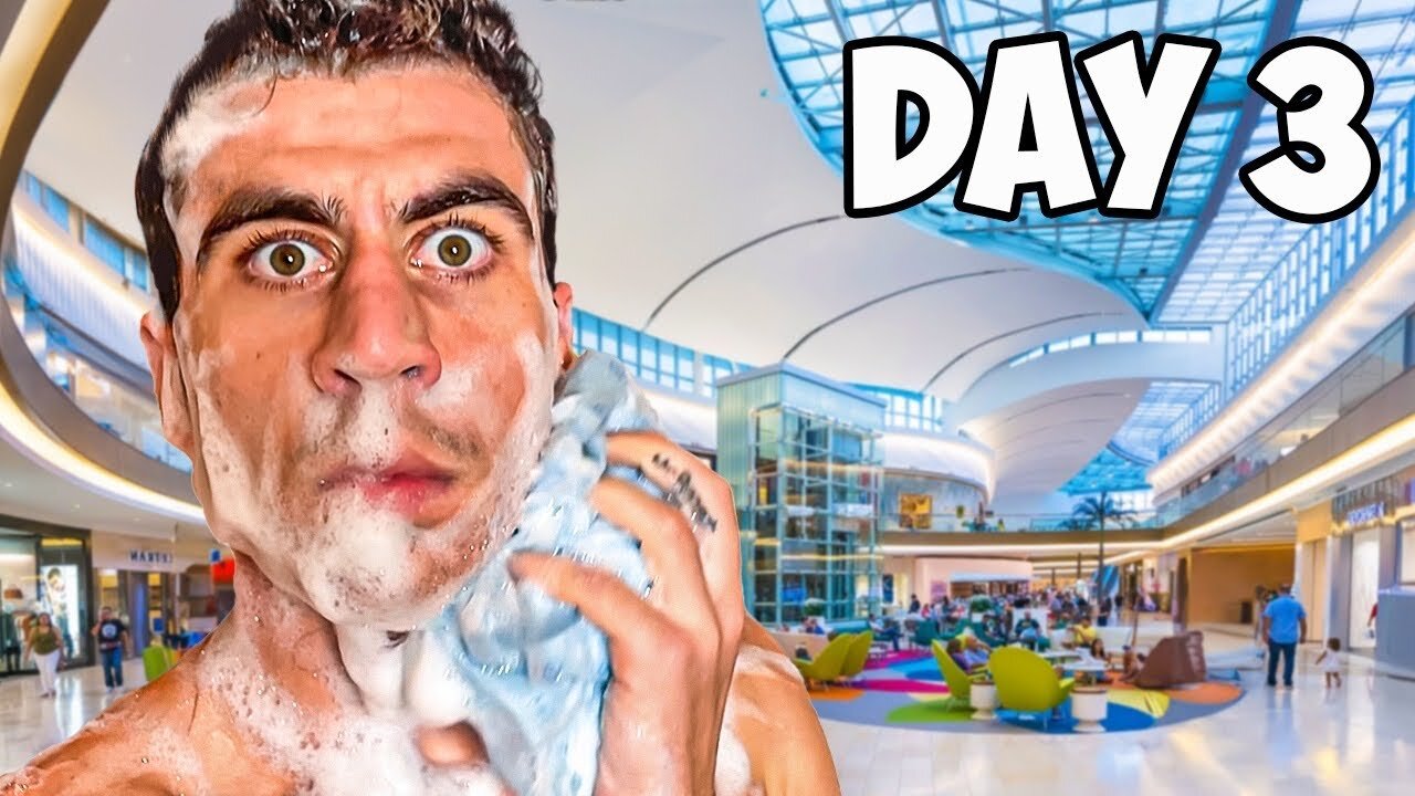 I Lived 3 Days In The Mall For Free