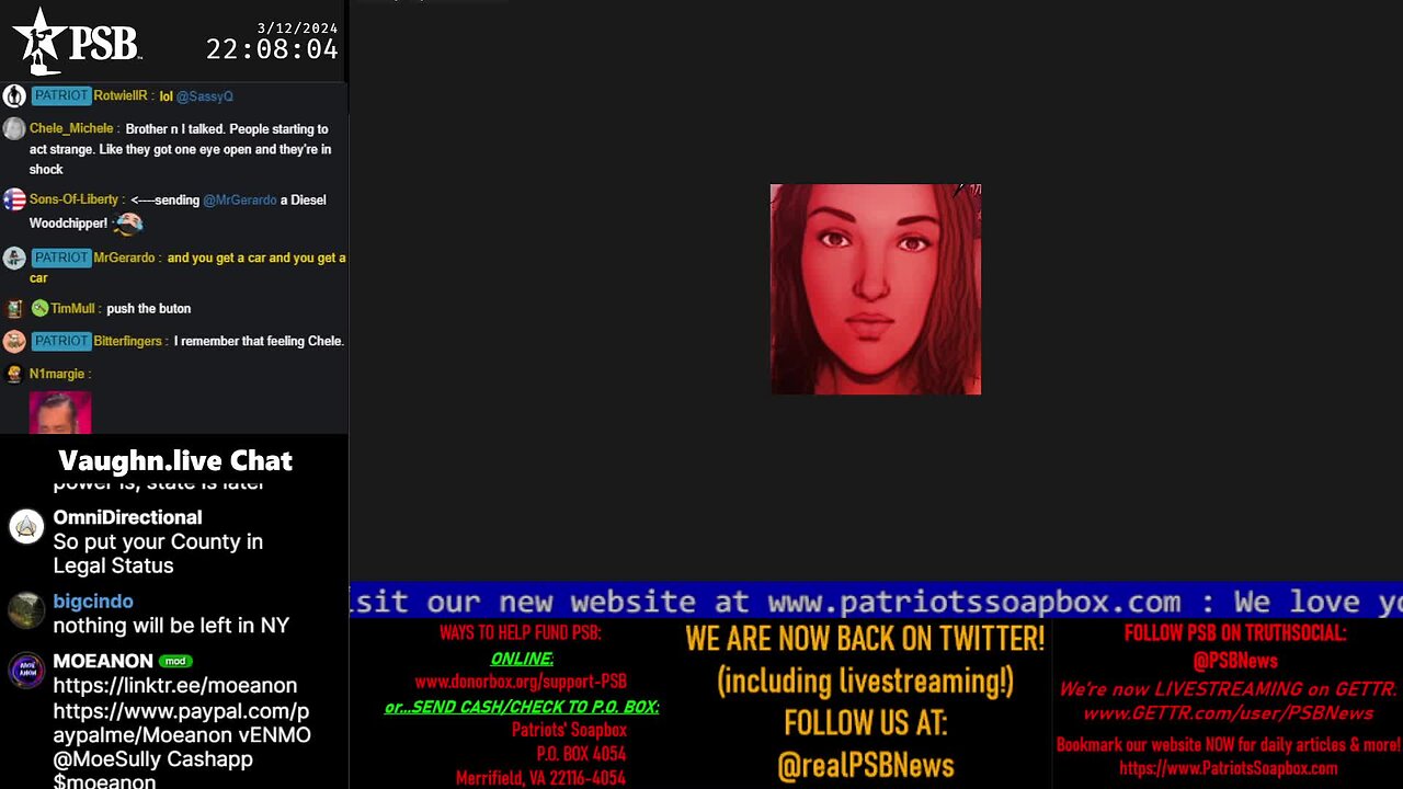 2024-03-12 22:00 EDT - The MAGA Mullet Show: with MagaSwaga