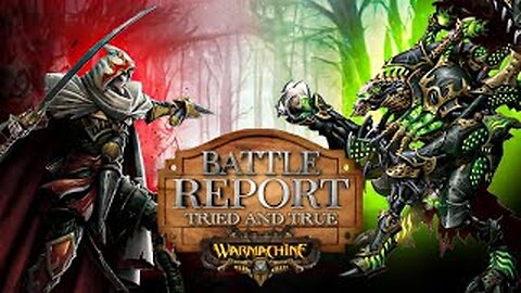 Warmachine 75pt MKIV Prime Battle Report - Army of the Western Reaches vs Dark Host
