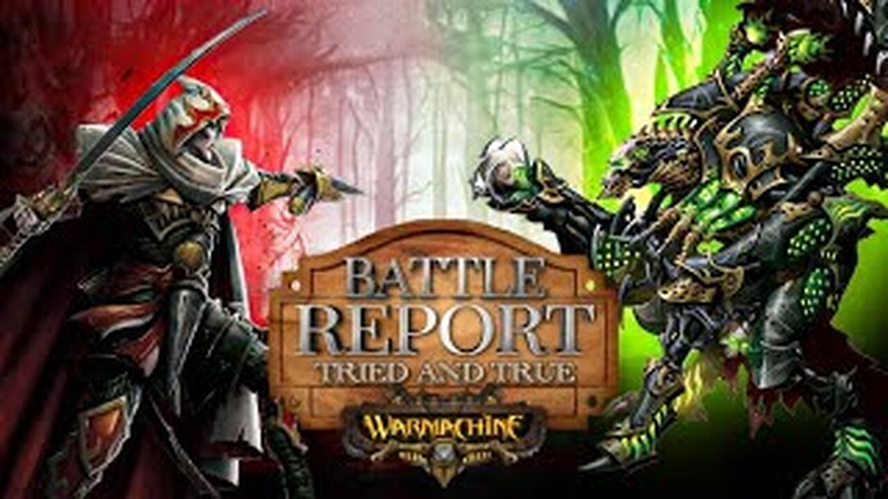 Warmachine 75pt MKIV Prime Battle Report - Army of the Western Reaches vs Dark Host