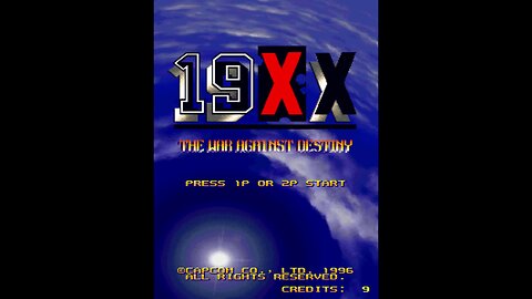 19XX: The War Against Destiny Arcade Game, Capcom 1996, Longplay