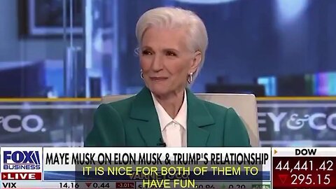 Feel The ACTUAL Joy: Maye Musk Says Elon, Trump Having Fun Because There's A Future For America Now