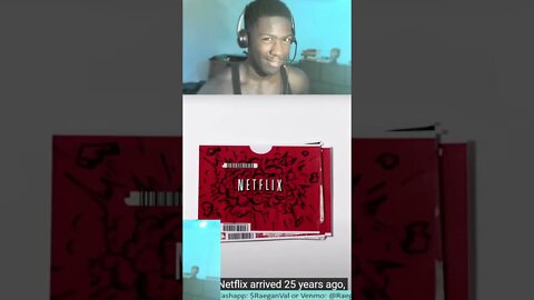 RaeReacts on YT:The Story of Netflix | 25th Anniversary | Netflix #shorts