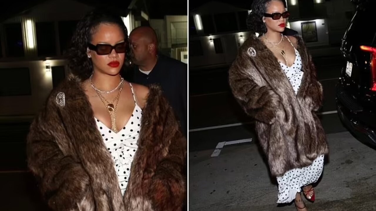 Rihanna’s Dazzling Dinner Night