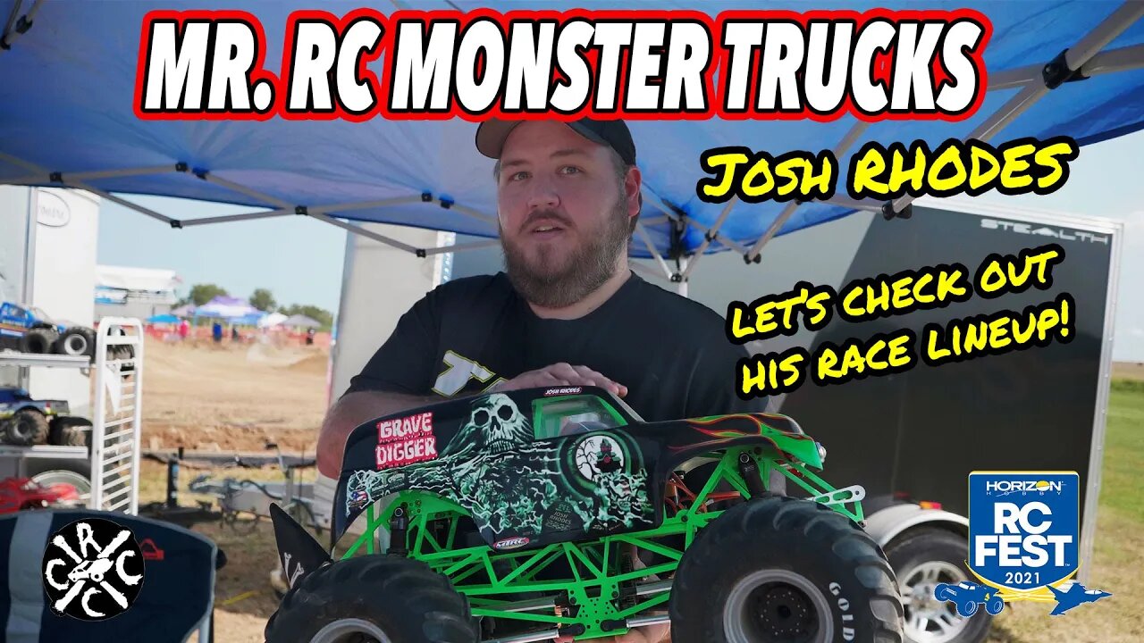 Let's Look at Josh Rhodes RC Monster Truck Lineup