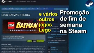 Lego, vários jogos em promoção na Steam