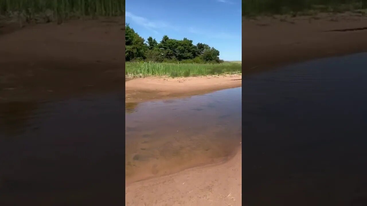 Hidden area at Brackley Beach Canada