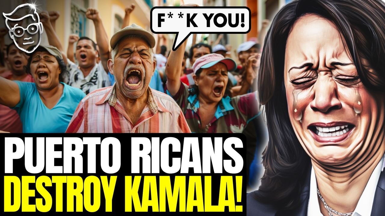 Kamala Claps & Dances To Savage Spanish PROTEST Song About HER | 'We Hate You, Kamala!' 🤣🔥