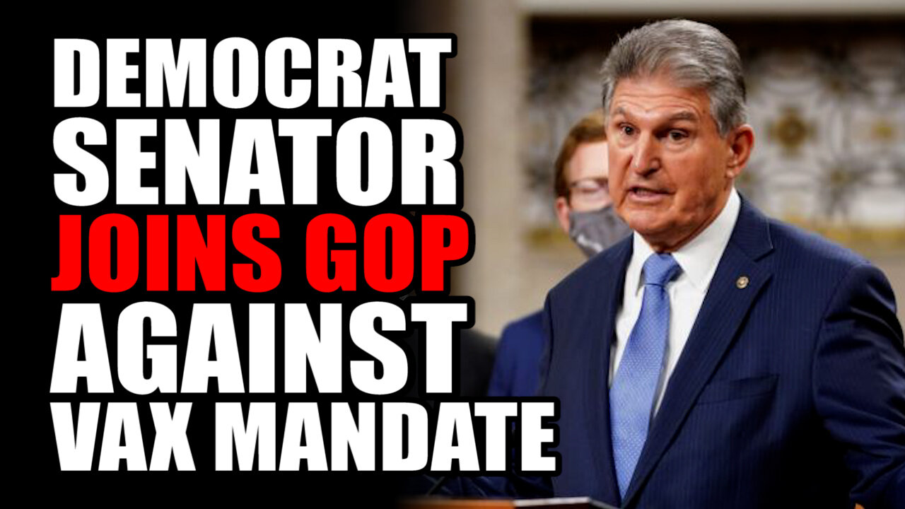 Democrat Senator Joins GOP Against Vax Mandate