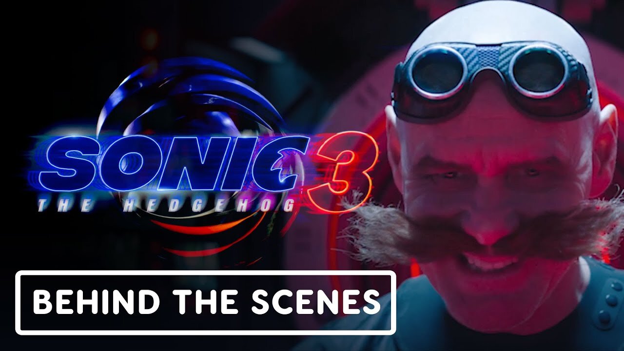 Sonic the Hedgehog 3 - Official Behind the Scenes Clip (2024) Jim Carrey, Lee Majdoub