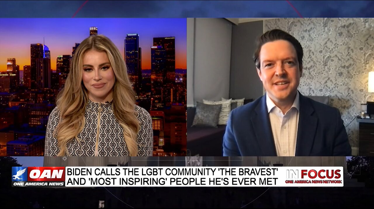 IN FOCUS: Ryan Helfenbein on the White House "Pride" Display - OAN - Alison Steinberg