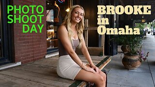 Brooke in Omaha - Photo Shoot Day - Midwest Model Agency