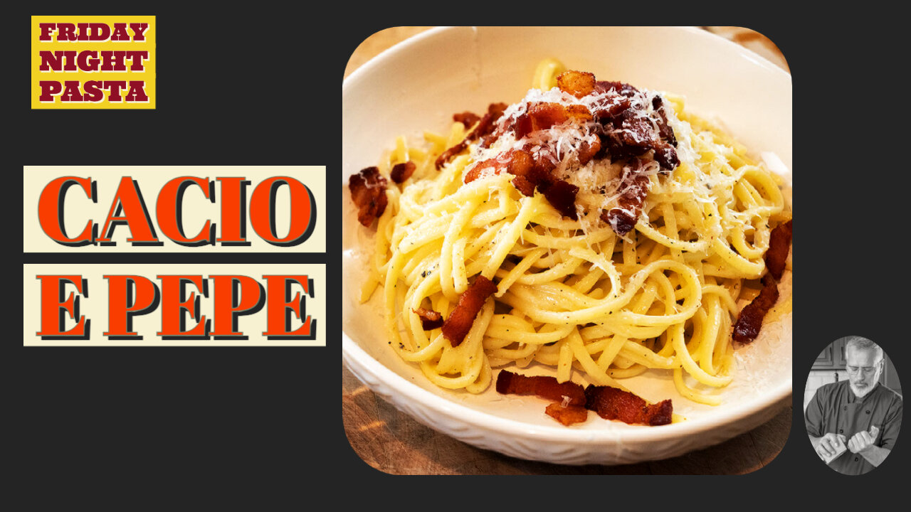 Cacio e Pepe or Cheese and Pepper and a Whole Lot of Delicious | FNP | Chef Terry