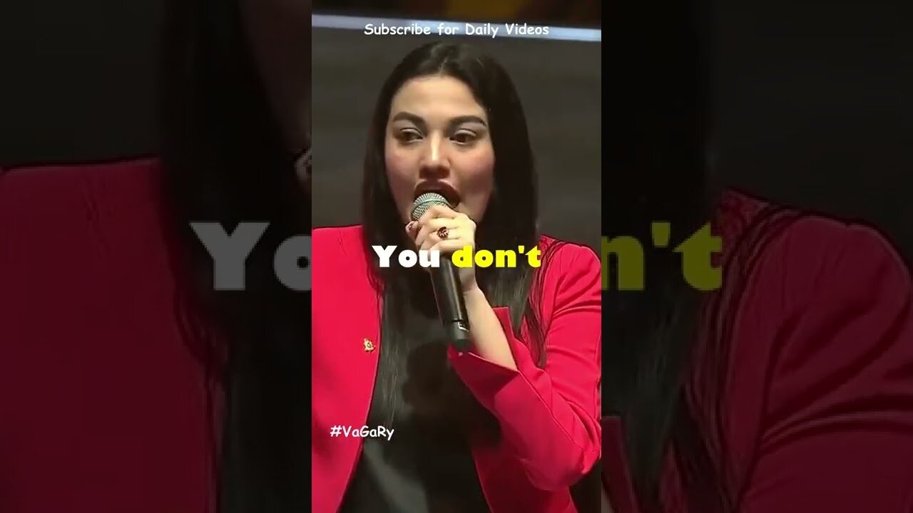 You have to listen to your heart Muniba Mazari Motivational Speech