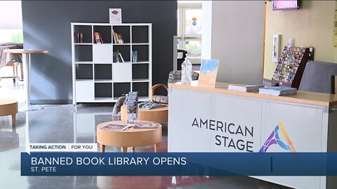 Tampa Bay theater company is welcoming books that have been banned in schools