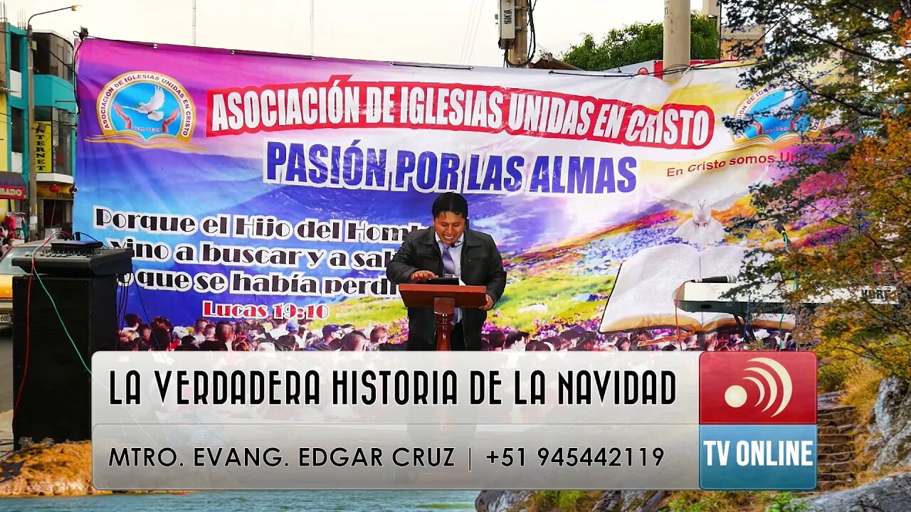 La Verdadera Historia de la Navidad - EDGAR CRUZ MINISTRIES