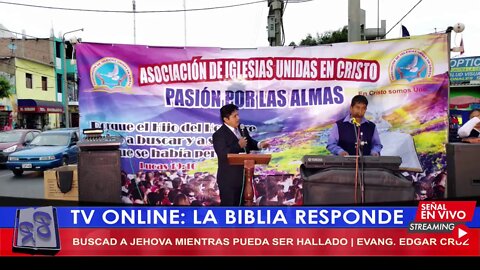 BUSCAD A JEHOVA MIENTRAS PUEDA SER HALLADO - EVANG. EDGAR CRUZ