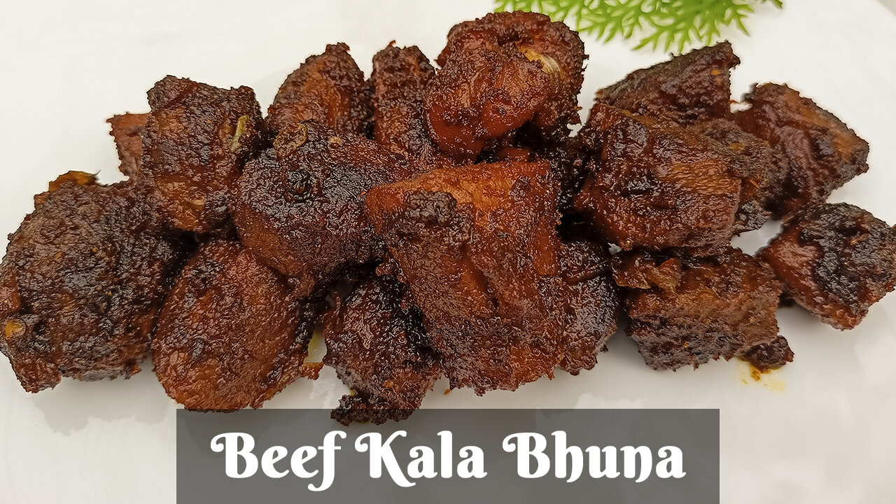 Beef Kala bhuna | ঐতিহ্যবাহী গরুর মাংসের কালা ভুনা | Beef Kala Bhuna Recipe