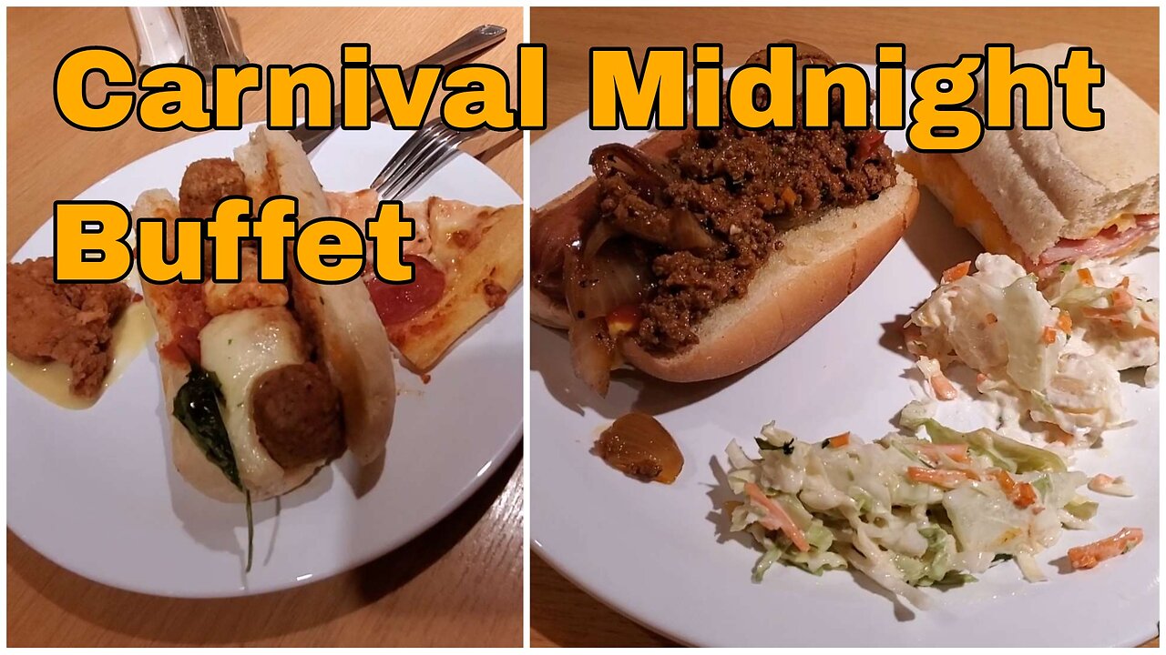 CRUISE | Carnival Midnight Buffet | Carnival Horizon