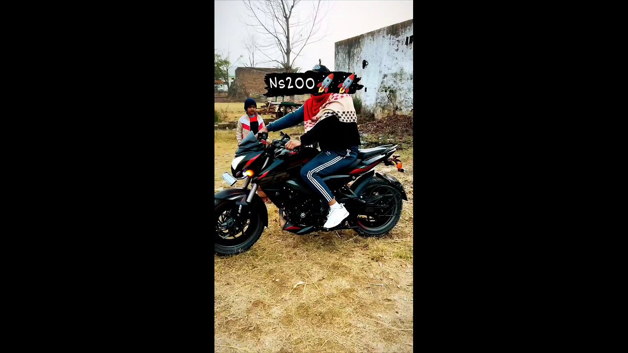 bajaj pulsar ns200 😍😚😄