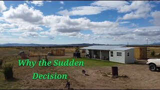 Why we suddenly decided to move to the Homestead