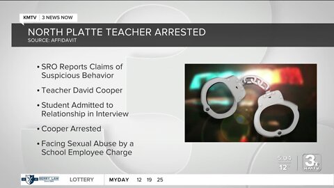 North Platte teacher arrested for alleged sexual abuse of student