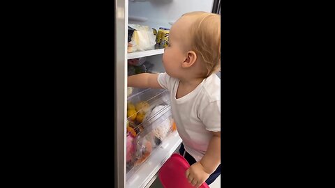 You can already tell he is a foodie ☺️ | most funny video today