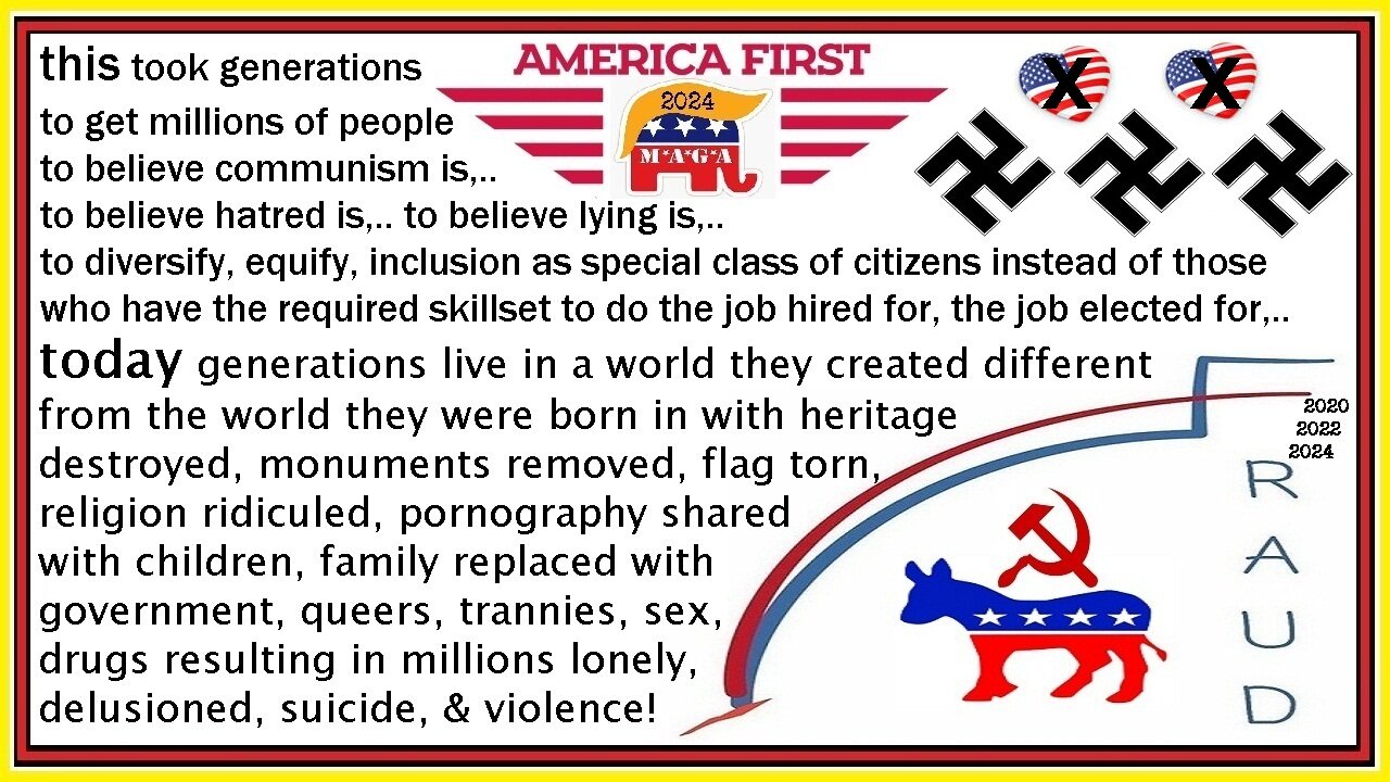 this is how we got to where we are today - communist nation