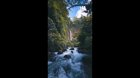 Waterfall, Nature Sounds, relaxation music for insomnia