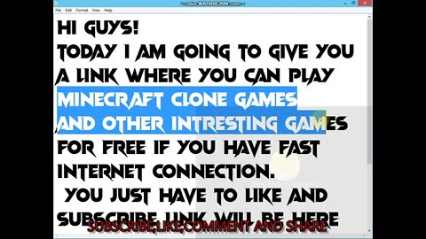 WHO WANT TO PLAY MINECRAFT CLONE GAMES ONLINE|INSANE GAMERZ