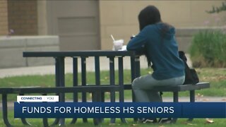 Funds for homeless high school seniors