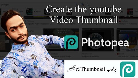 How To Create Rumble video thambnail Create YouTube Video Thumbnail -2023_ Hashir Khan