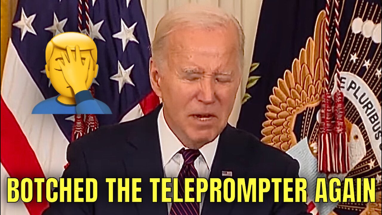 Joe Fought the Teleprompter, and the TELEPROMPTER WON!