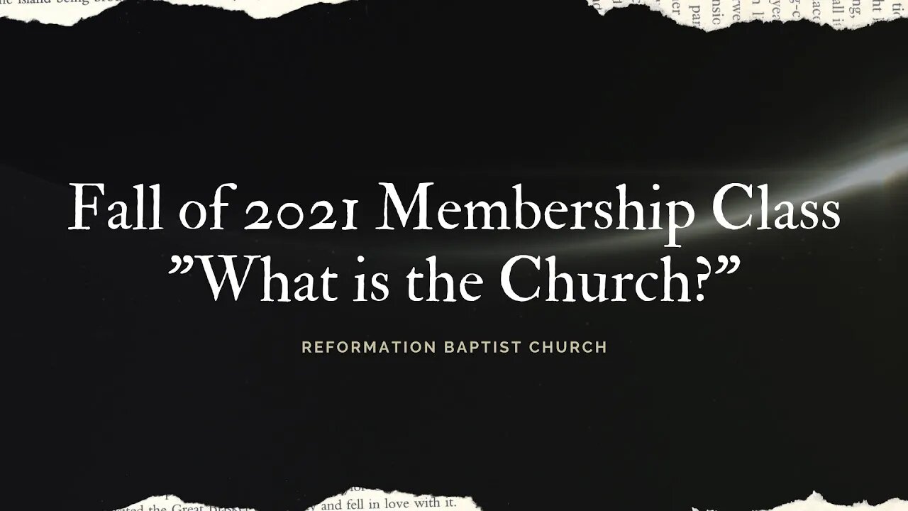 "What is the Church?"