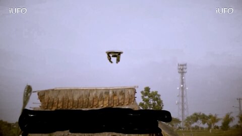 UFO over Mexican Construction Site