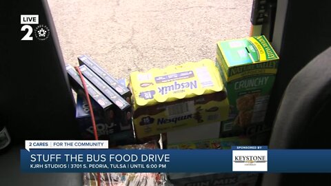 Stuff the Bus Food Drive lasts until 6 p.m.