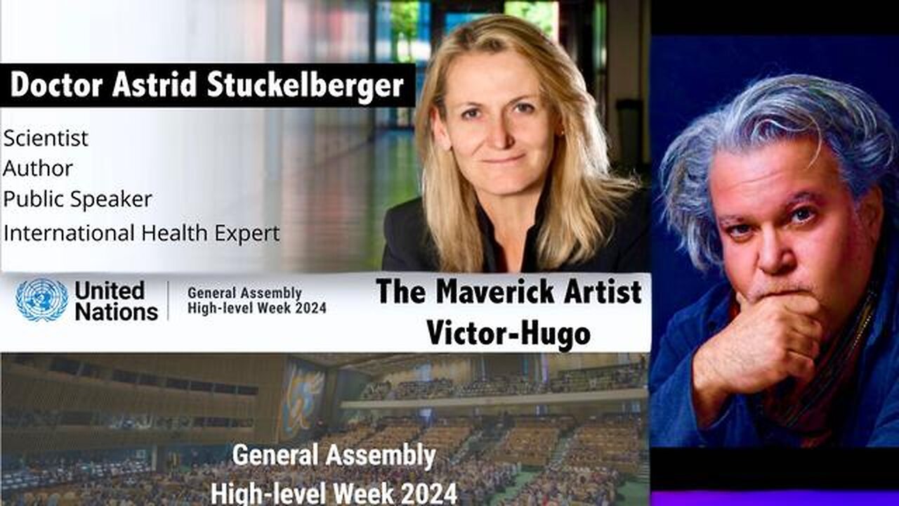 Dr Astrid Stuckelberger Victor Hugo Club Of Rome 5G Covid Depopulation Plan CERN UN General Assembly