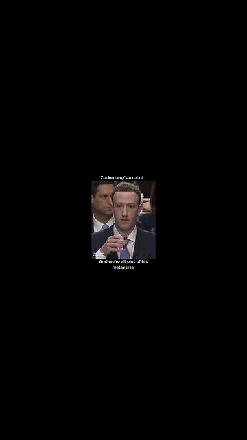 Zuckerberg is a Robot