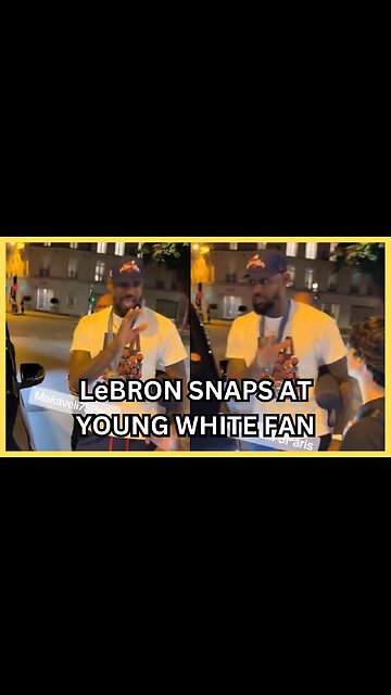 LeBron James SNAPS At Young White Fan After Gold Medal Olympics Win