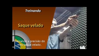 TREINO: Saque velado, visada rápida e precisão.