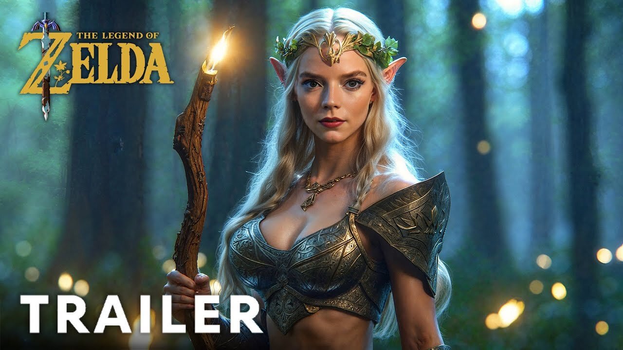 The Legend of Zelda – Trailer (2025) Anya Taylor Joy | Universal Pictures