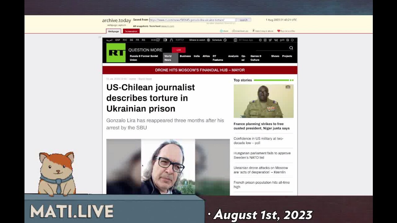 Coach flees Ukraine - Mad at the Internet