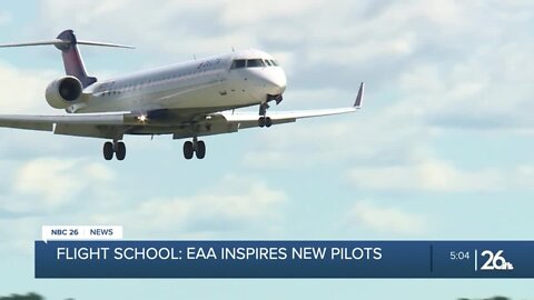 EAA helps inspire teen to begin flight school