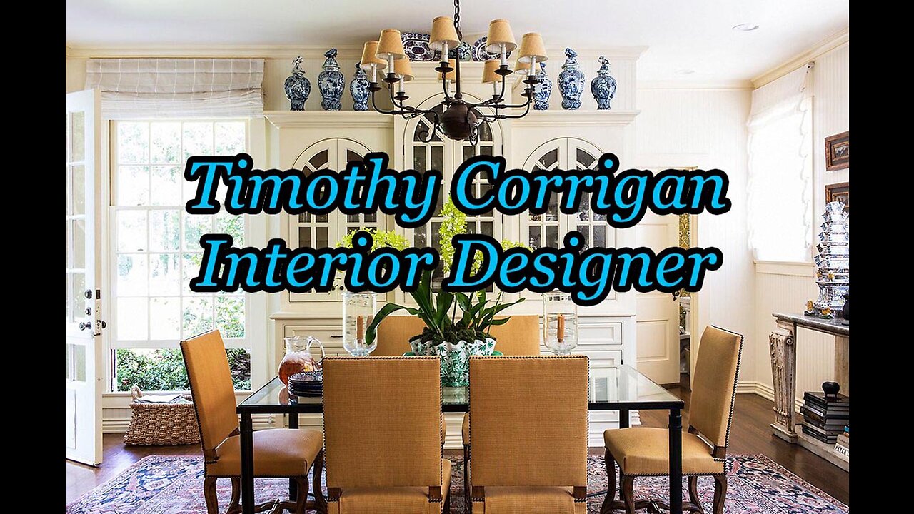 Interior Designer Timmothy Corrigan