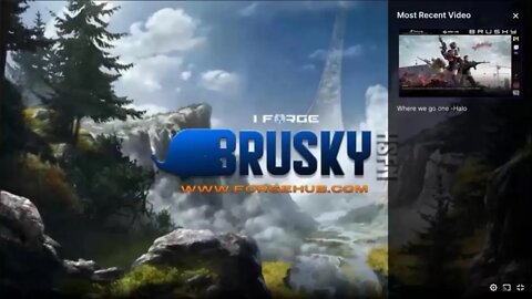 Halo and PUBG with Brusky