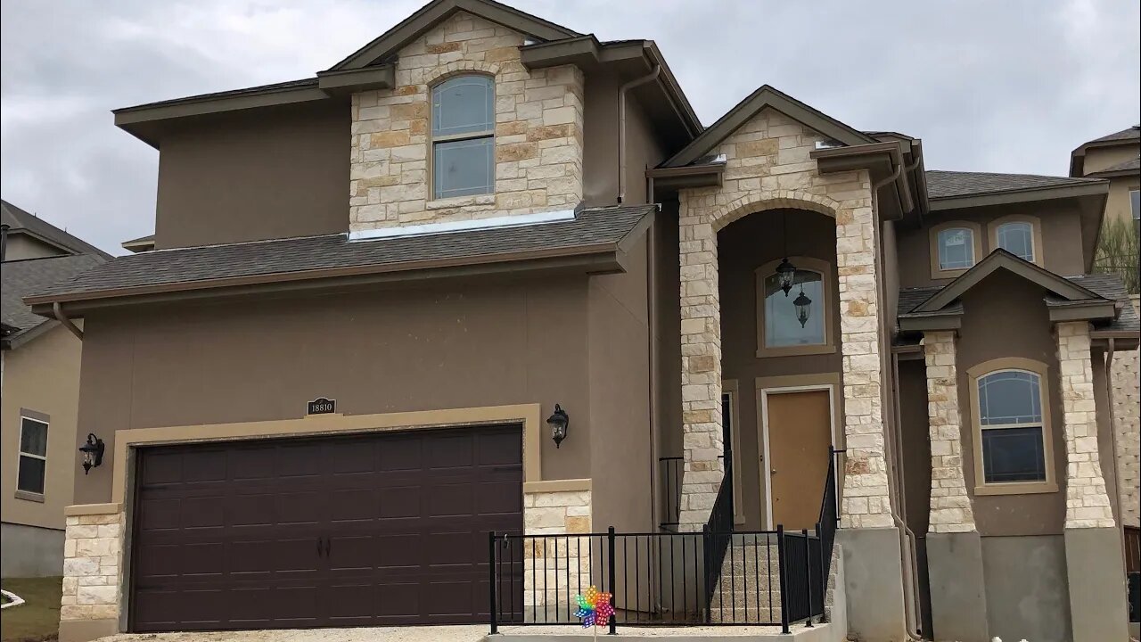 New Leaf Homes Tour In Crown Ridge Subdivision San Antonio To